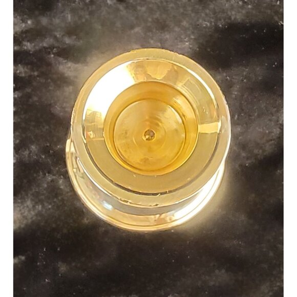 Vintage Mid-1900s Solid Brass Candlestick - Picture 7 of 13